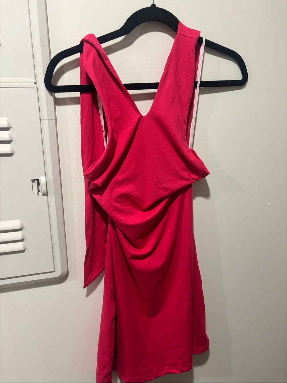 Princess Polly Hot Pink Draped Mini Dress
